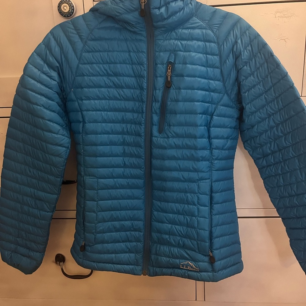 L.L Bean Blue Puffer Jacket